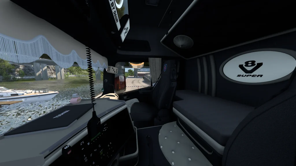 Yellow Scania R500 Greek Style - Görsel 2