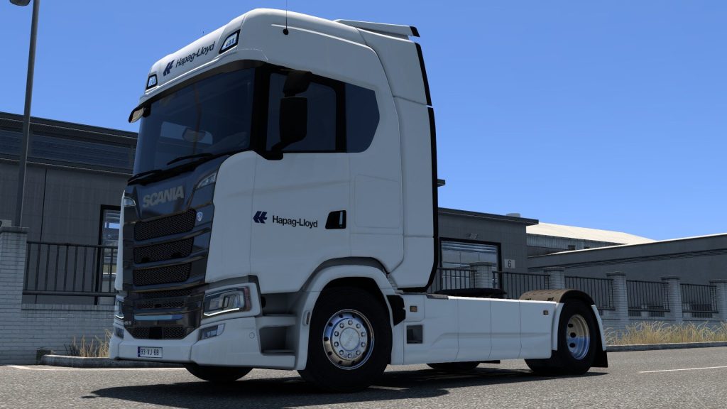 8K HAPAG LLOYD SCANIA S BEV BY RODONITCHO MODS 1.0 1.40 1.61 10 09 2026 - Görsel 2