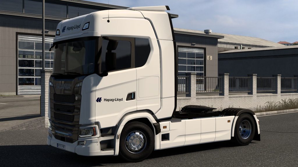 8K HAPAG LLOYD SCANIA S BEV BY RODONITCHO MODS 1.0 1.40 1.61 10 09 2026