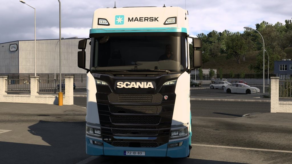 8K MAERSK SCANIA S BEV BY RODONITCHO MODS 1.0 1.40 1.61 19 09 2026 - Görsel 1