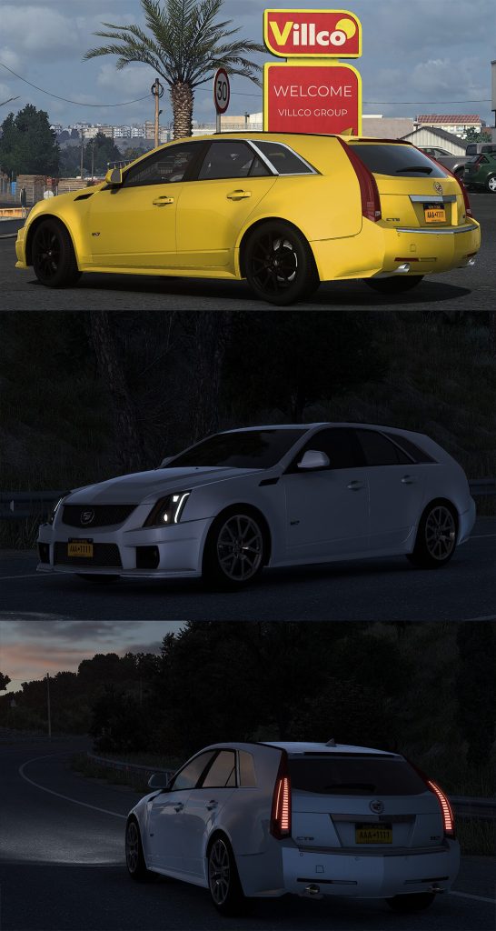 Cadillac CTS-V Sport Wagon 2014 V1.1 1.61 - Görsel 1