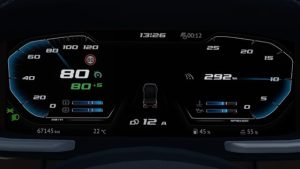 DAF 2021 Needle Dashboard