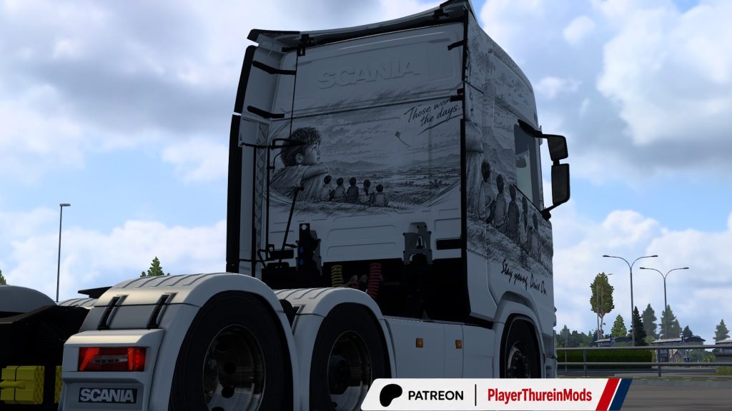 ETS2 Forever Young v2 Skin for Scania by Player Thurein - Görsel 1