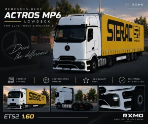 Mercedes Actros MP6 Lowdeck Chassis