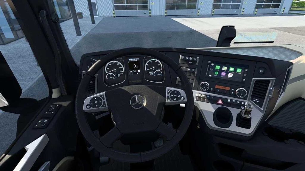 New Actros MP4 Cabin Overhaul v1.2.4 - Görsel 2