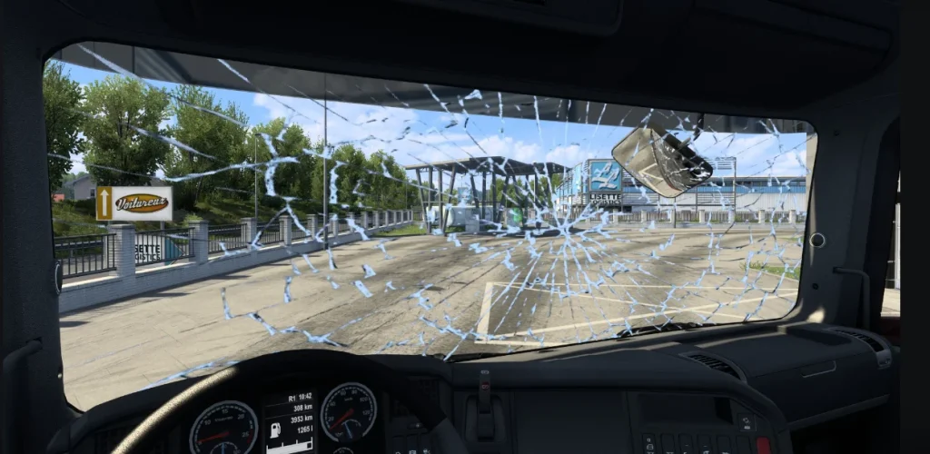Realistic Broken Glass Mod V1 - Görsel 2