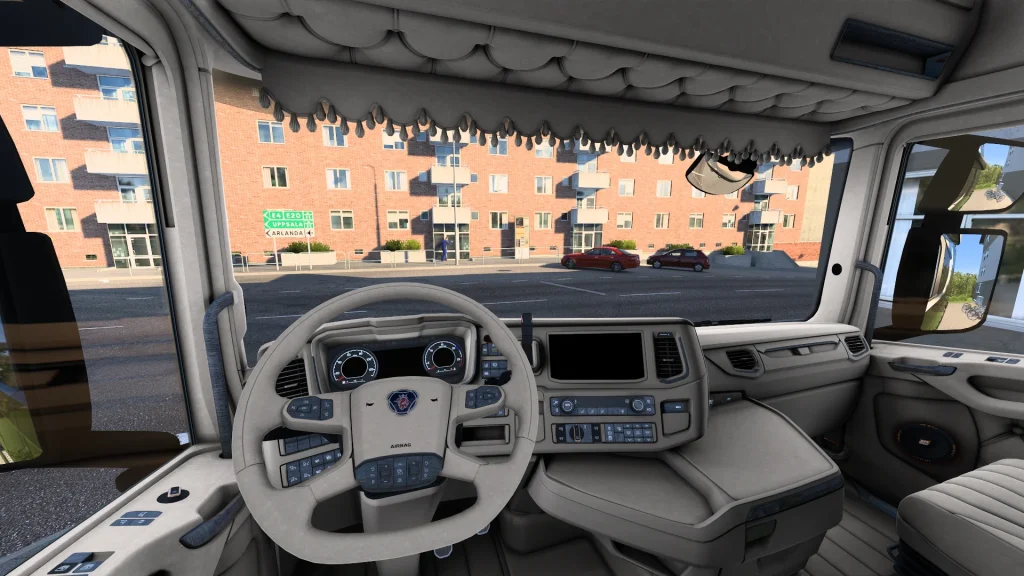 Scania S/R Next Gen V8 Interior - Görsel 2