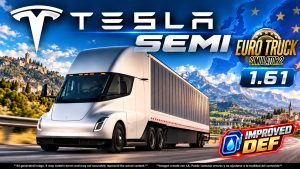 TESLA SEMI TRUCK 2019 v3.0 IMPROVED DEF
