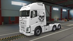Volvo FH4 Skull Skin