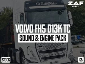 Volvo FH5 D13K500TC Sound & Engine Pack v1.3