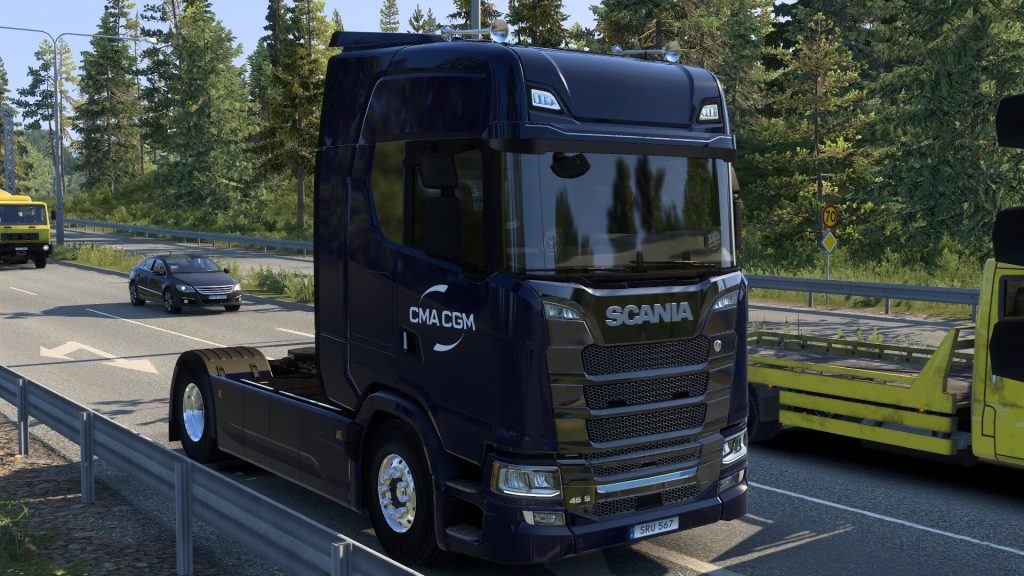8K CMA CGM SCANIA S BEV BY RODONITCHO MODS 2.0 1.40 1.61 11 10 2026 - Görsel 2