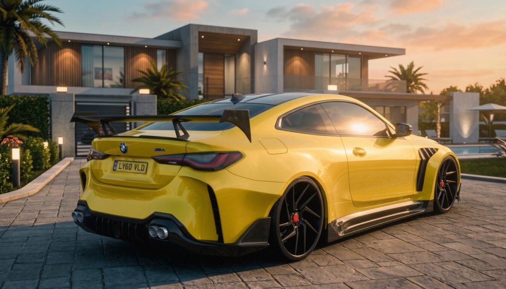 BMW M4 Widebody - Görsel 1