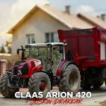 Claas Arion 420 + Joskin Drakkar v1.0
