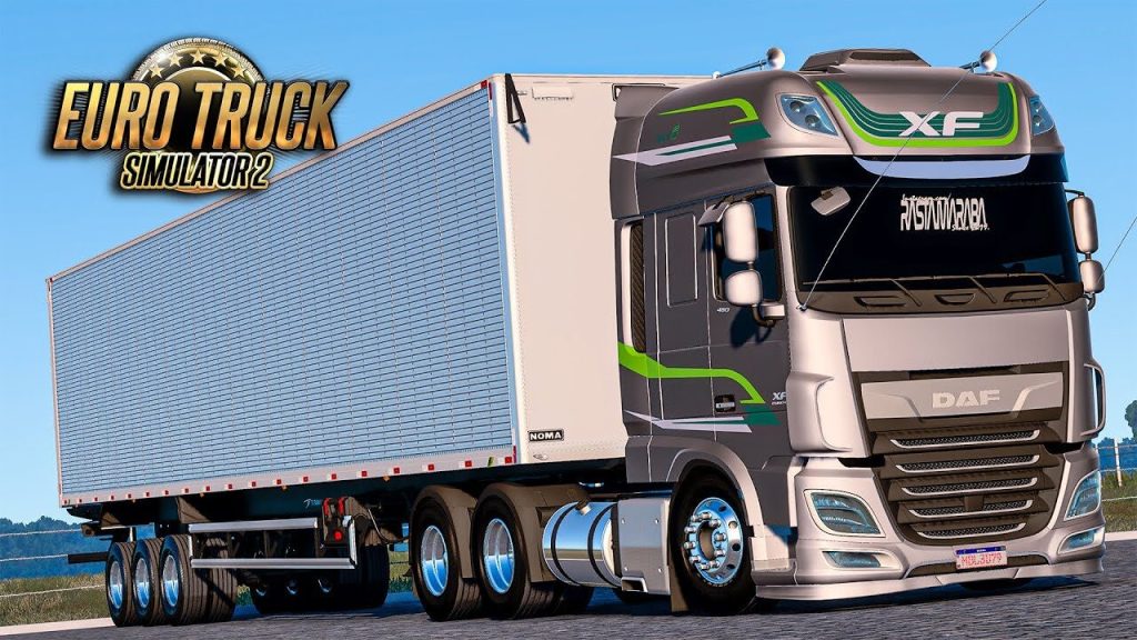 DAF XF + BAU 2 EIXOS V 1.61