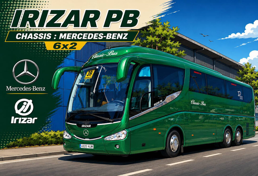 Irizar PB 6×2 Mercedes-Benz v1.1 ETS2 1.61