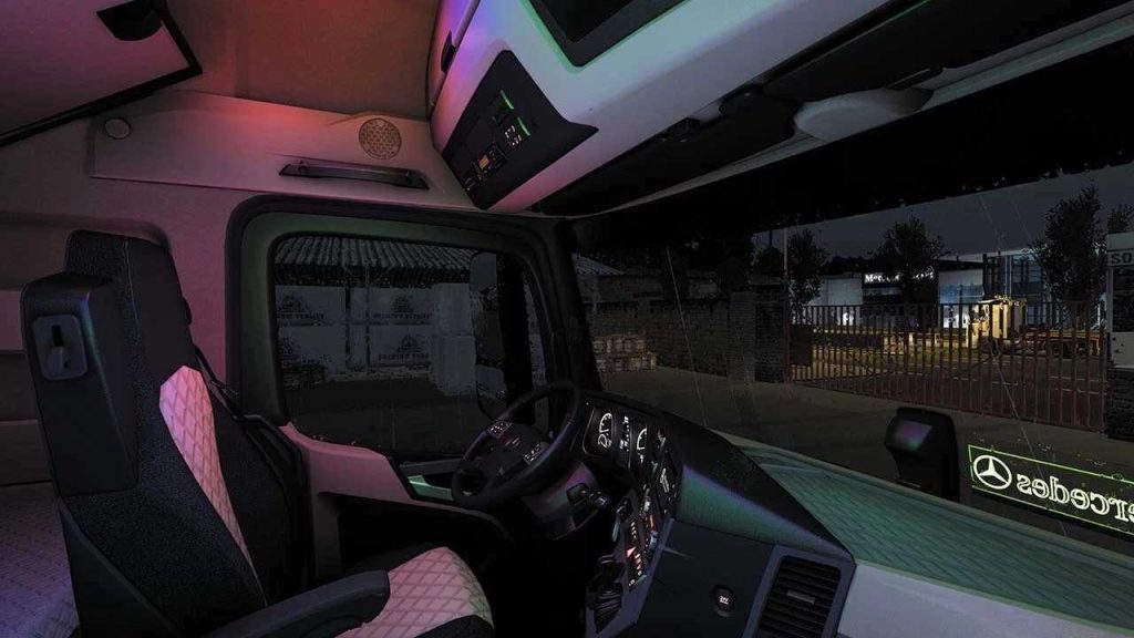 New Actros MP4 Cabin Overhaul v1.2.3h1 - Görsel 1