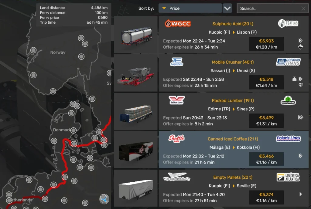 Real Life Economy for ETS2 1.61, 1.60+ (v1.7) - Görsel 1