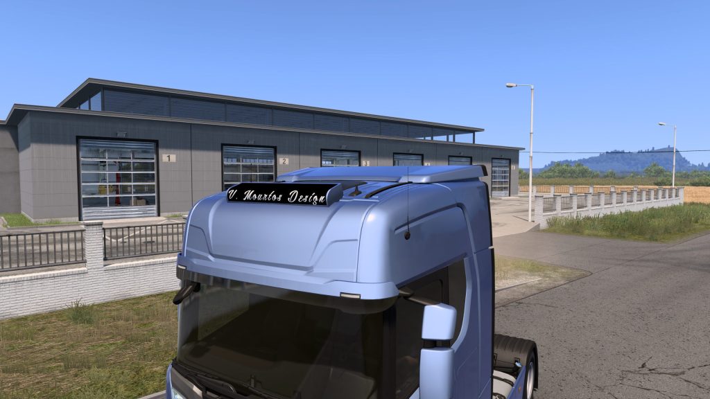 Roof Lightbox Pack for Scania Rjl & Next Generation - Görsel 1