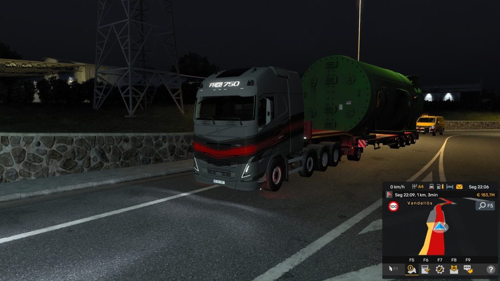 SPEED 100 KM/H SPECIAL TRANSPORT ETS2 BY RODONITCHO MODS 1.40 1.62 27 10 2026 - Görsel 2