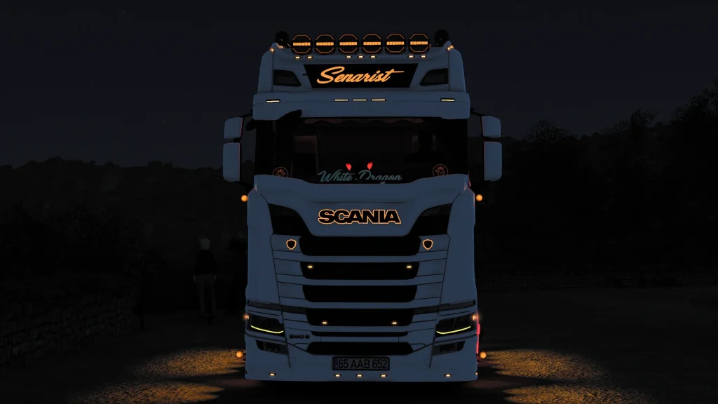 Scania S560 White Dragon v2.0 - Görsel 1