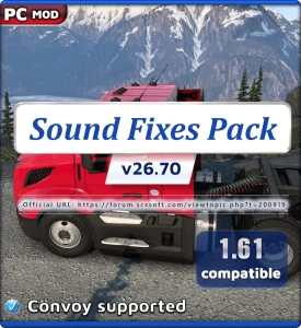 Sound Fixes Pack v26.70