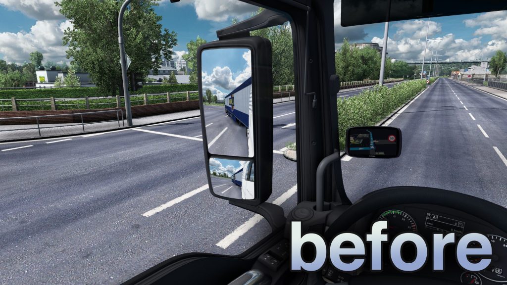 True Mirror FOV for ETS2 - Görsel 1