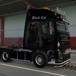 Volvo FH4 Black Cat Skin